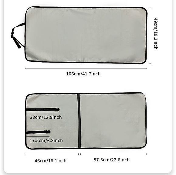 PetGrayBonePrintCarMat - RnR Galore