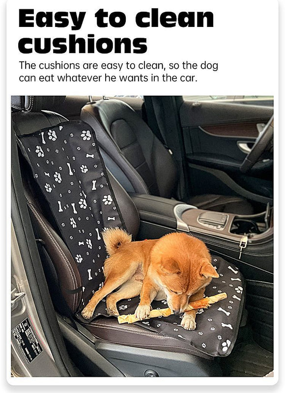 PetGrayPawPrintCarMat - RnR Galore
