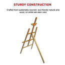 Pine Wood Easel Artist Art Display Painting Shop Tripod Stand Wedding - RnR Galore