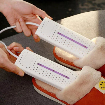 Pink Portable USB Shoe Dryer & Deodorizer - Constant Temperature Electric Boot Warmer with UV Sanitizer - RnR Galore