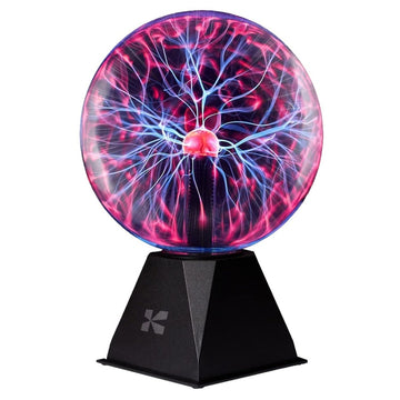 Plasma Ball Lamp - Touch & Sound Sensitive USB - Powered Globe for Decor, Parties & STEM Learning (4 Inch) | Other sizes Available in Store - RnR Galore