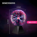 Plasma Ball Lamp - Touch & Sound Sensitive USB - Powered Globe for Decor, Parties & STEM Learning (4 Inch) | Other sizes Available in Store - RnR Galore