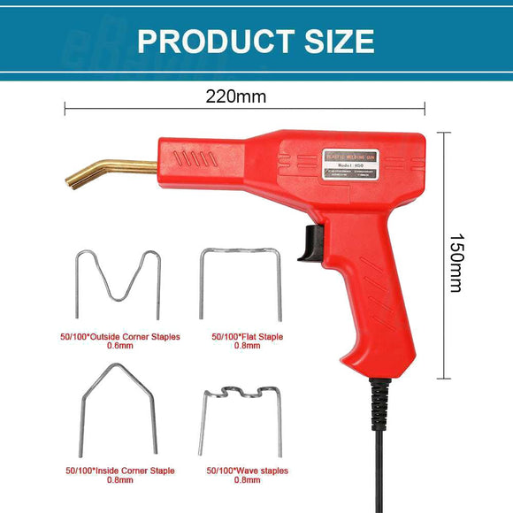 Plastic Welder Garage Tool Hot Staple Staplers Bumper Repair Welding Machine Kit - RnR Galore