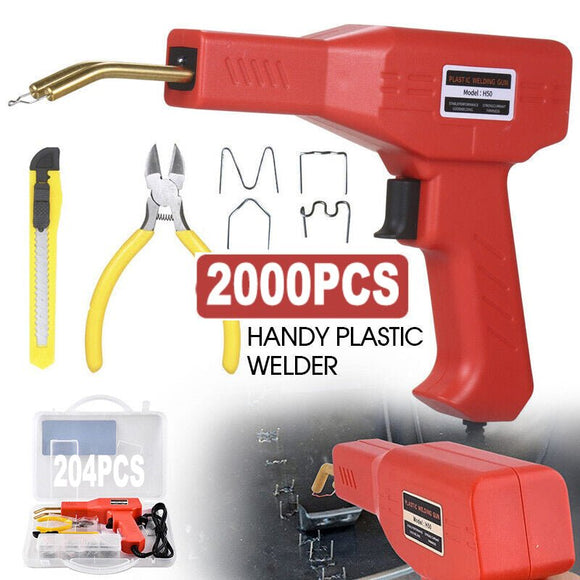 Plastic Welder Garage Tool Hot Staple Staplers Bumper Repair Welding Machine Kit - RnR Galore