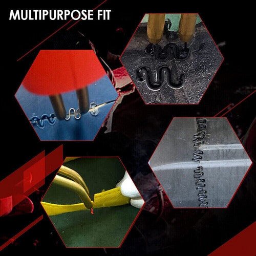 Plastic Welder Garage Tool Hot Staple Staplers Bumper Repair Welding Machine Kit - RnR Galore