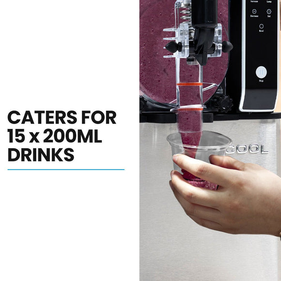 POLYCOOL 3L Single Tank Slushie Machine, Digital Control Slushy Maker - RnR Galore