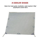 Pop Top Caravan Privacy Screen Sun Shade Side Extension 2.1 x 1.8m - RnR Galore