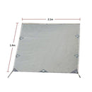 Pop Top Caravan Privacy Screen Sun Shade Side Extension 2.1 x 1.8m - RnR Galore