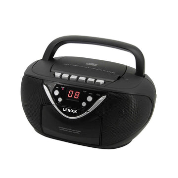 Portable CD/Cassette Player with AM/FM Radio Speaker - RnR Galore