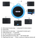 Portable Waterproof Wireless Mini Bluetooth Music Speaker (Red) - RnR Galore