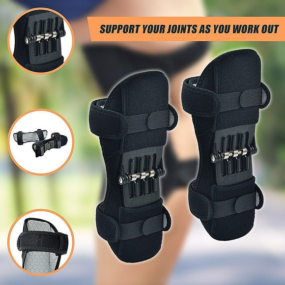 Power Knee Stabiliser Pad with Support Joint Spring Rebound Brace - RnR Galore