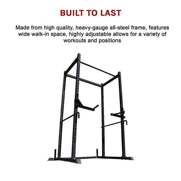 Power Rack Squat Deadlift HD Lift Cage - RnR Galore