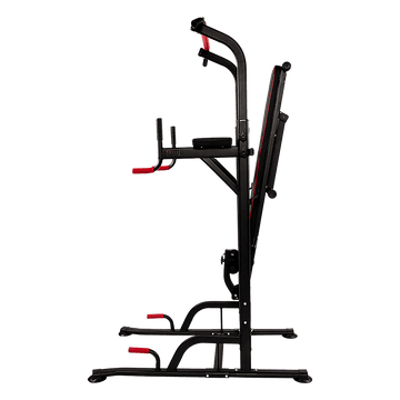 Power Tower Pull Up Weight Bench Dip Multi Station Chin Up Home Gym Equipment - RnR Galore