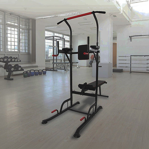 Power Tower Pull Up Weight Bench Dip Multi Station Chin Up Home Gym Equipment - RnR Galore