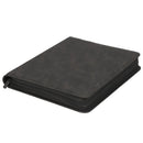 Premium Toploader Binder 9 Pocket 216 Capacity Trading Card Album Zippered PU Leather Storage Holder for Sports TCG & AFL Cards Black - RnR Galore