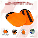 Pro Training Football AID Soccer Target Practice Shot Goal - RnR Galore