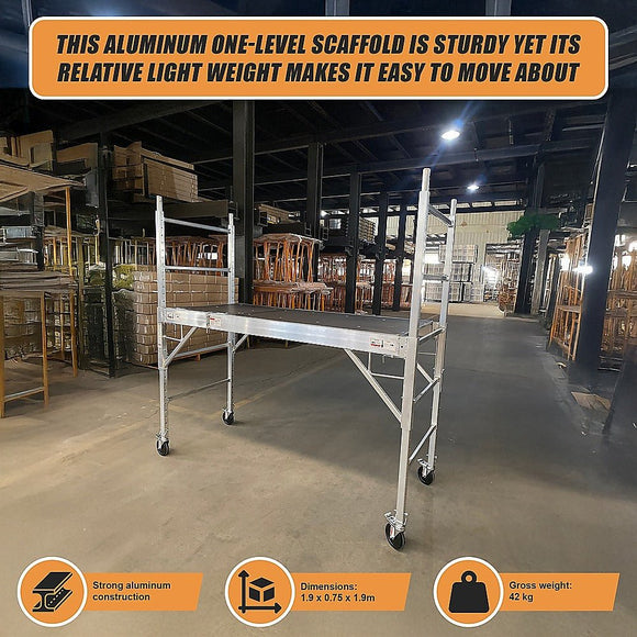 Professional Aluminium Safety Scaffolding Scaffold With Hatch - RnR Galore