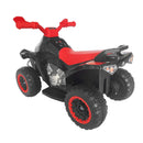 Quad Ride - on Electronic 4 Wheel ATV (Black) for Children - Up To 3km/h - RnR Galore