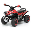 Quad Ride - on Electronic 4 Wheel ATV (Red) for Children - Up To 3km/h - RnR Galore