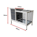 Rabbit Bunny Cage Hutch Pet Cages Enclosure - RnR Galore