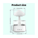 Rain Cloud Humidifier Diffuser, USB Mini Desktop Humidifier - RnR Galore