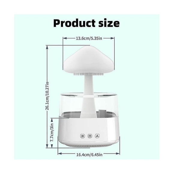 Rain Cloud Humidifier Diffuser, USB Mini Desktop Humidifier - RnR Galore