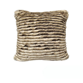 Rapee Bobcat Faux Fur Cushion Cover - Sand 45 x 45 cm - RnR Galore