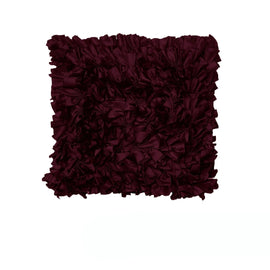 Rapee Morocco Can Can Mulberry Ruffles Cushion Cover 43 x 43 cm - RnR Galore