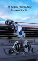 Red and Black Universal Car Phone Mount Holder - 360° Rotation with Upgraded Suction Cup for Dashboard & Windscreen - RnR Galore