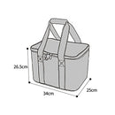 Red Insulated Picnic Bag Thermal Cooler Portable Lunch Food Tote Carry Storage Bag - RnR Galore