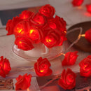 Red Rose battery string fairy light - party night light wedding decoration - RnR Galore