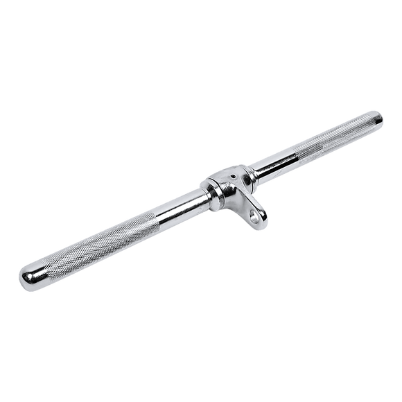 Revolving Straight Bar – Gym Cable Attachment for Tricep, Bicep & Pulley Workouts - RnR Galore