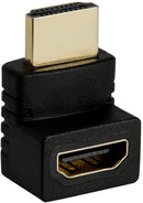 Right Angle 270 Degree HDMI Male to Female Plug Play Connector Adapter joiner - RnR Galore