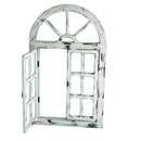 Rustic White Scarlett Window Mirror - RnR Galore