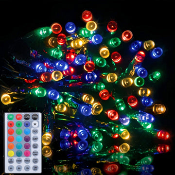 Samland 50m 500 Led Dynamic Colour Changing Fairy Light With Remote Control - RnR Galore