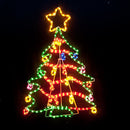 Samland Christmas Tree Motif Rope Light Large 118cm Height - RnR Galore