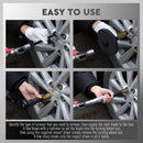 SEDY 10Pc Wheel Lock Removal Tool Kit Wheel Locking Nut Key Remover Kit With Box - RnR Galore