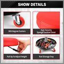 SEDY 150kg Load Pneumatic Roller Seat Mechanic Rolling Stool With Tool Tray AU - RnR Galore