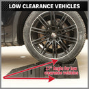 SEDY 2Pcs 2 Ton Heavy Duty Car Ramps 17cm Rise Antiskid Vehicle Service Ramp Au - RnR Galore