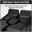 SEDY 2Pcs 2 Ton Heavy Duty Car Ramps 17cm Rise Antiskid Vehicle Service Ramp Au - RnR Galore