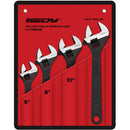 SEDY 4Pc Adjustable Wrench Set Shifter Heavy Duty SAE & Metric Household Repair - RnR Galore