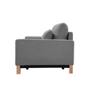 SHASA 2 Seater Pull - out Sofa bed Grey celadon - RnR Galore