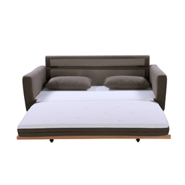 SHASA 2 Seater Pull - out Sofa bed Grey taupe - RnR Galore