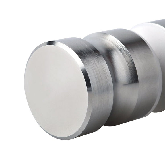 Shower Glass Door Knob Bathroom Round Back - to - Back Handle SUS304 Brushed Nickel - RnR Galore