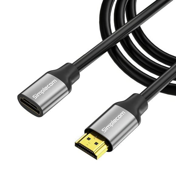 Simplecom CAF310 1.0M HDMI 2.1 Extension Cable Male to Female 48Gbps 8K@60Hz - RnR Galore