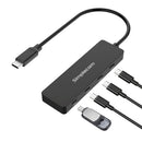 Simplecom CH384 USB - C to 4 - Port USB - C Data Hub USB 3.2 Gen 2 10Gbps - RnR Galore