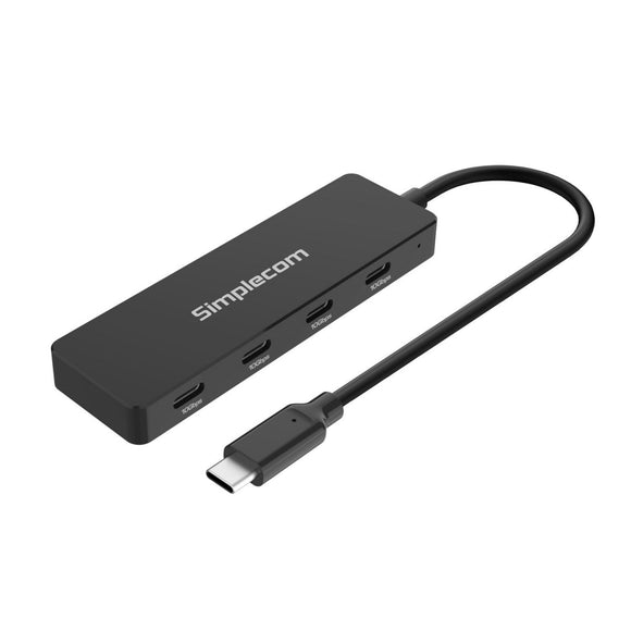 Simplecom CH384 USB - C to 4 - Port USB - C Data Hub USB 3.2 Gen 2 10Gbps - RnR Galore