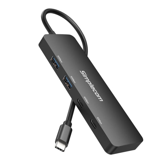 Simplecom CH392 USB 3.2 Gen2 USB - C 4 - Port 10Gbps Hub (2x USB - A and 2x USB - C) - RnR Galore