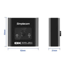 Simplecom CM302v2 Bi - Directional 2 Way HDMI 2.1 Switch Selector 8K@60Hz - RnR Galore