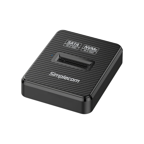 Simplecom SD511 M.2 SSD Docking Station NVMe and SATA Dual Protocol USB 3.2 Gen 2 10Gbps - RnR Galore